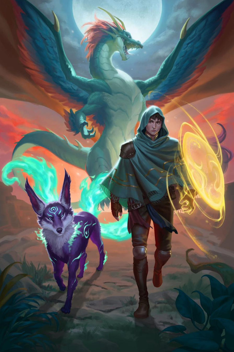 Ghost Path — Mana Beasts Book 3 cover art